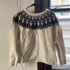 Vintage L.L. Bean 100% Lamb’s Wool Sweater